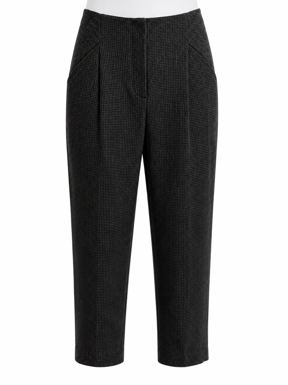 Size 6 Wilfred‎ Women’s Wool Cashmere Houndstooth Cropped Pleated Pants